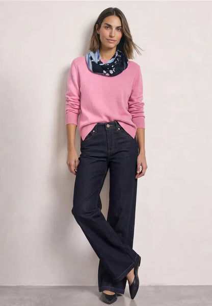 Street One loop scarf in Blue or Berry 573268