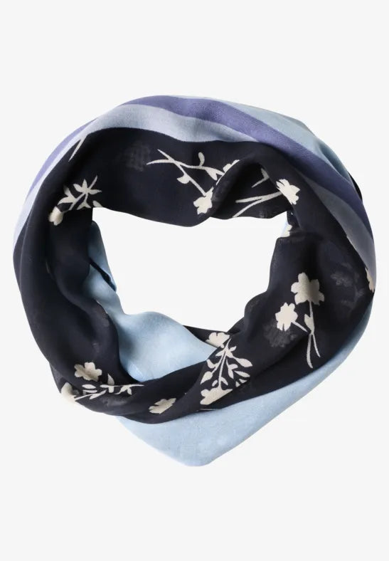 Street One loop scarf in Blue or Berry 573268