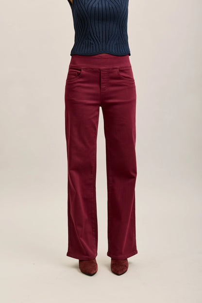 Toxic high-waisted pull-on stretch denim  jean pants B015
