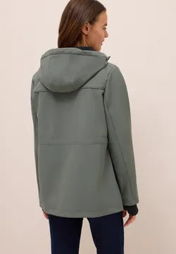 Cecil  Soft Shell Rain Jacket Olive Green 202093