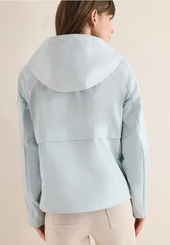 Cecil Windbreaker rain jacket in Watercolour Blue 202205