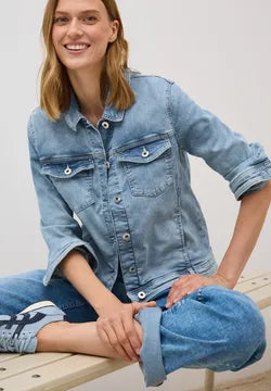 Cecil Super soft Denim Jacket 212734
