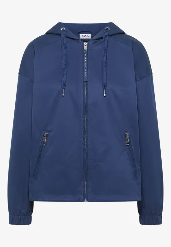 Cecil Cotton blend jacket with hood 212984