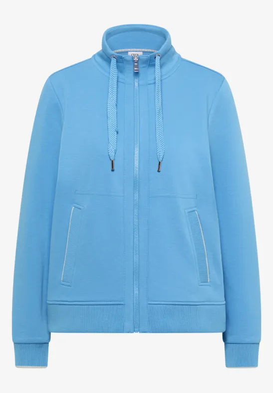 Cecil Blue zip up sweatshirt 254116
