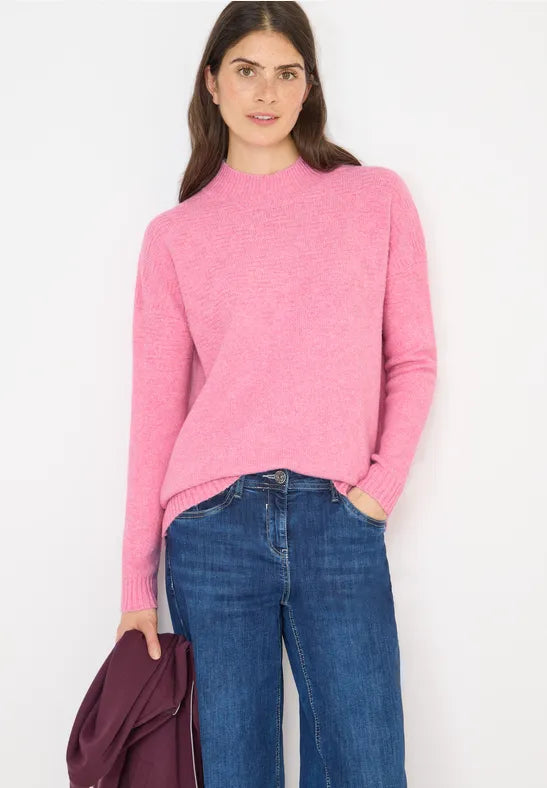 Cecil Supersoft Cosy Jumper in Blossom or Oatmeal 303539