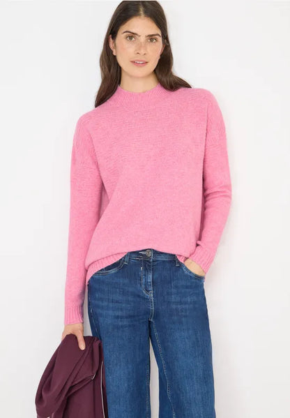 Cecil Supersoft Cosy Jumper in Blossom or Oatmeal 303539