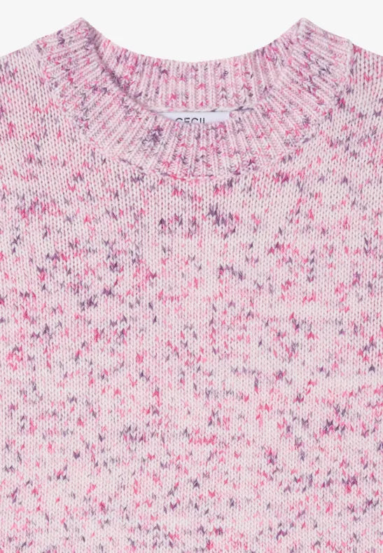 Cecil Cotton blend Jumper in Blossom Fleck print 303540