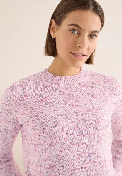 Cecil Cotton blend Jumper in Blossom Fleck print 303540