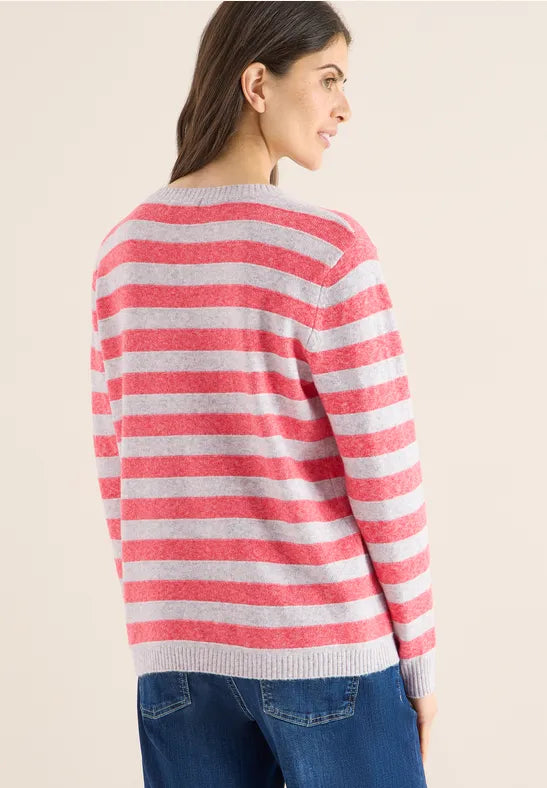 Cecil Cotton blend Stripe jumper 303615