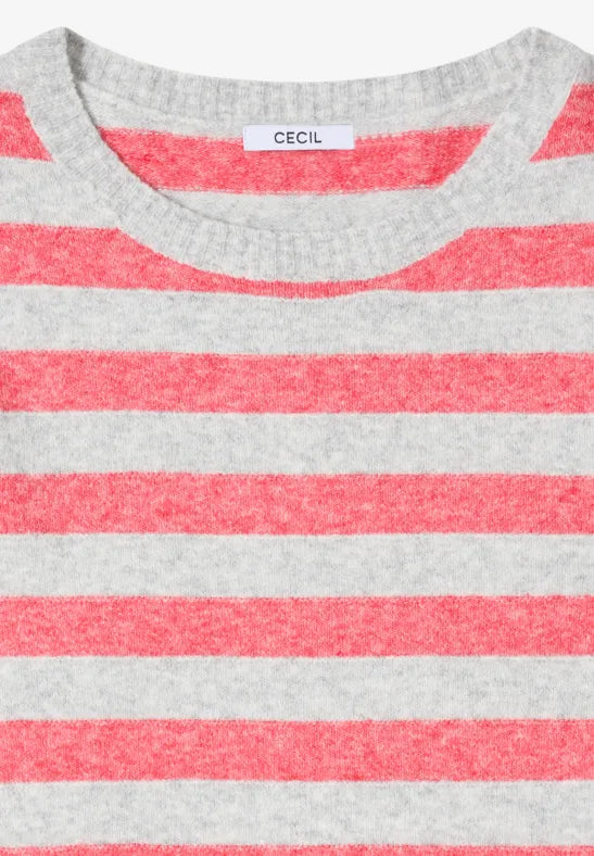 Cecil Cotton blend Stripe jumper 303615