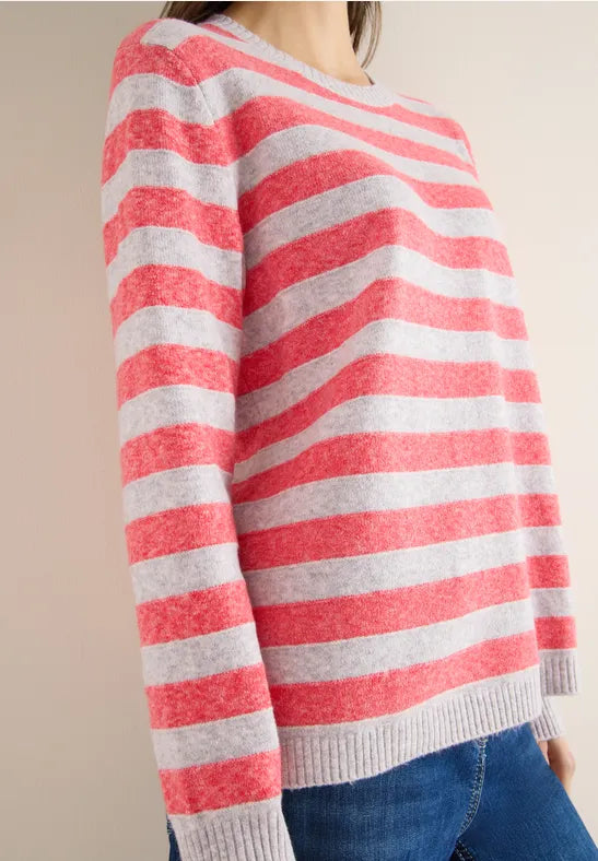 Cecil Cotton blend Stripe jumper 303615