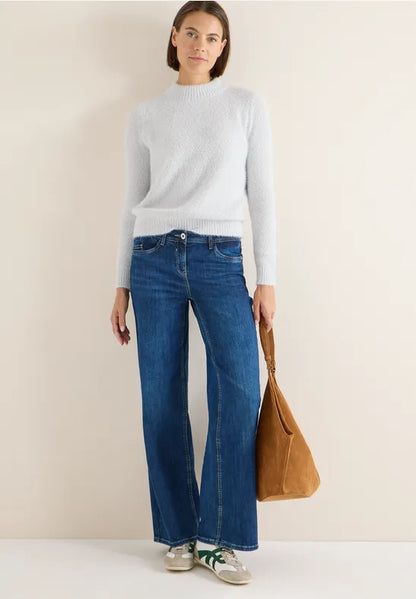 Cecil Supersoft feather yarn jumper 303633