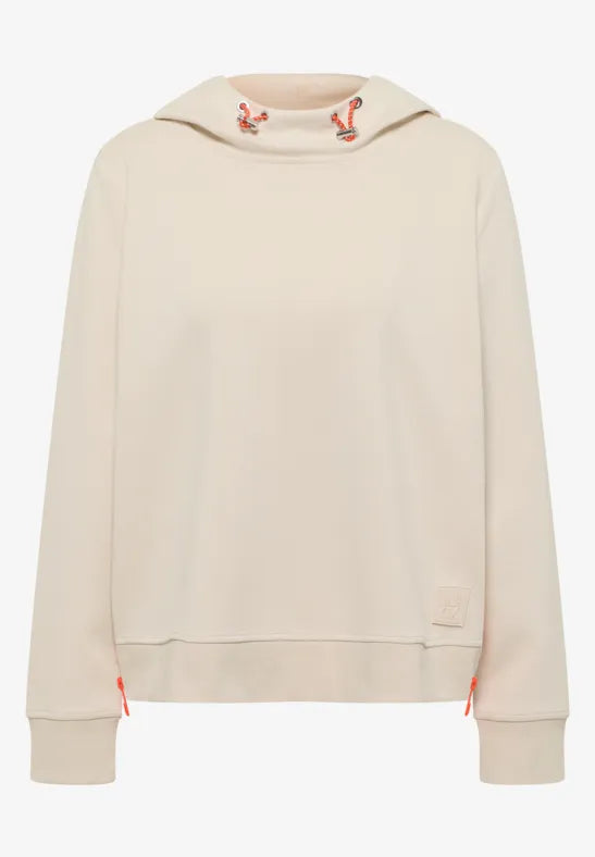 Cecil Sporty hoody with contrast zip  303780