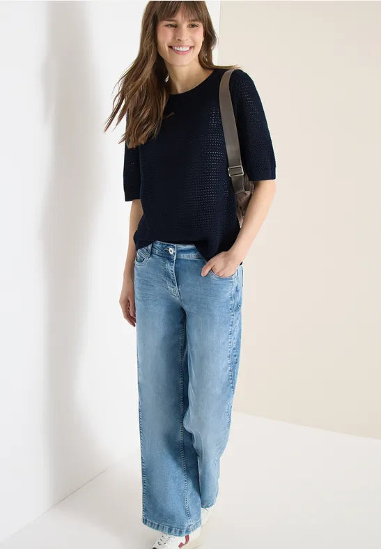 Cecil Cotton Short Sleeve knit 303841