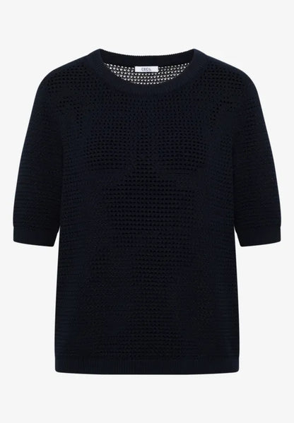 Cecil Cotton Short Sleeve knit 303841