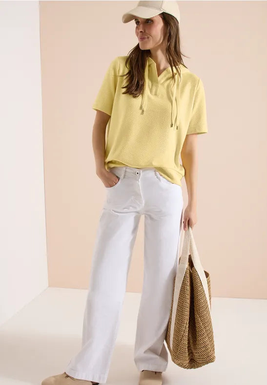 Cecil Summer sweatshirt in Juicy Lime or Buttermilk yellow 303870