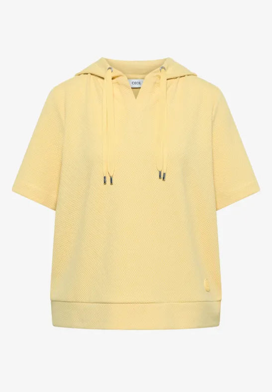 Cecil Summer sweatshirt in Juicy Lime or Buttermilk yellow 303870
