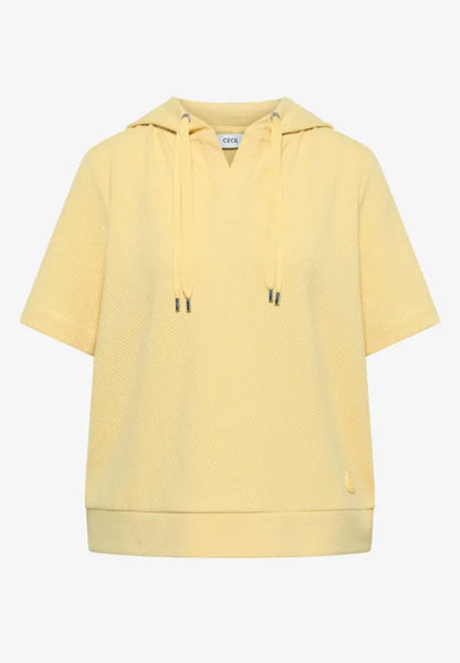 Cecil Summer sweatshirt in Juicy Lime or Buttermilk yellow 303870