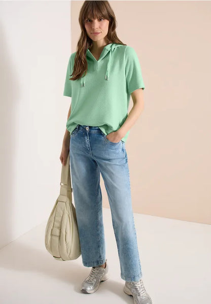 Cecil Summer sweatshirt in Juicy Lime or Buttermilk yellow 303870
