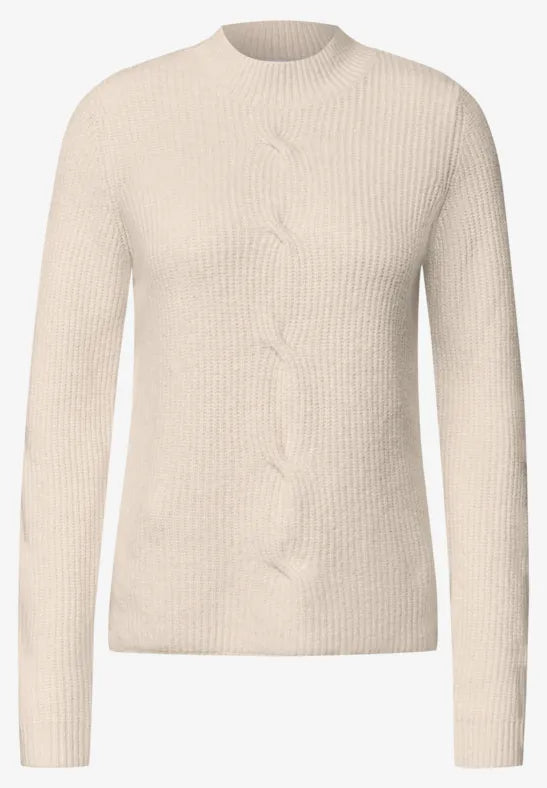 Cecil turtle neck Jumper with cable detail 304169
