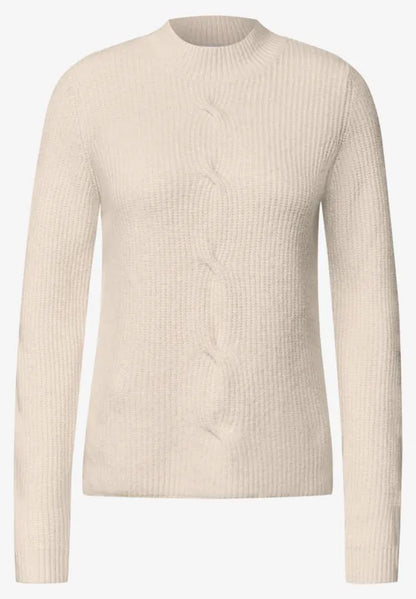Cecil turtle neck Jumper with cable detail 304169