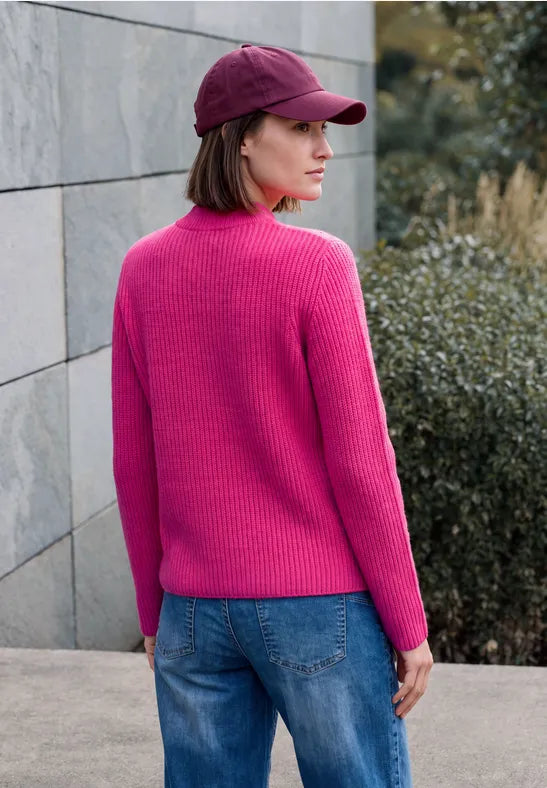 Cecil turtle neck Jumper with cable detail 304169