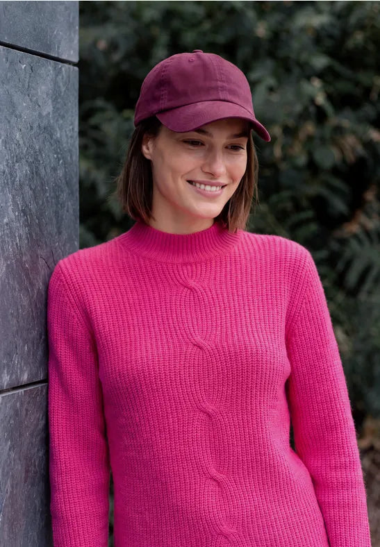 Cecil turtle neck Jumper with cable detail 304169