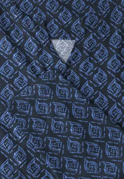 Cecil Cotton long sleeve top navy print 322604