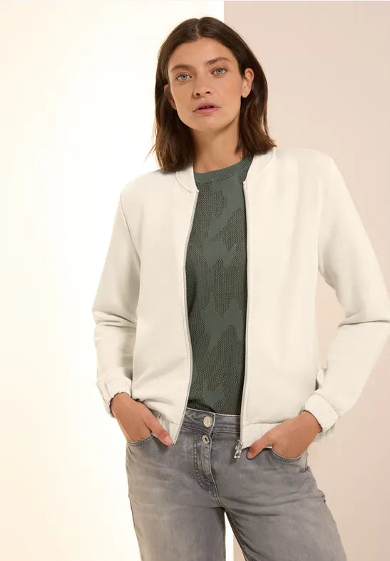 Cecil Saft Modal jacket in Navy or Pearl 323113
