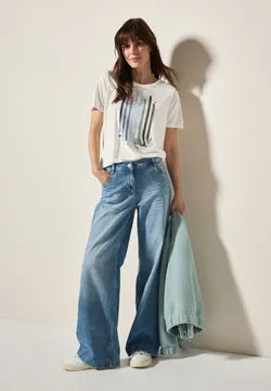 Cecil Think T Shirt with drawstring waist 323117