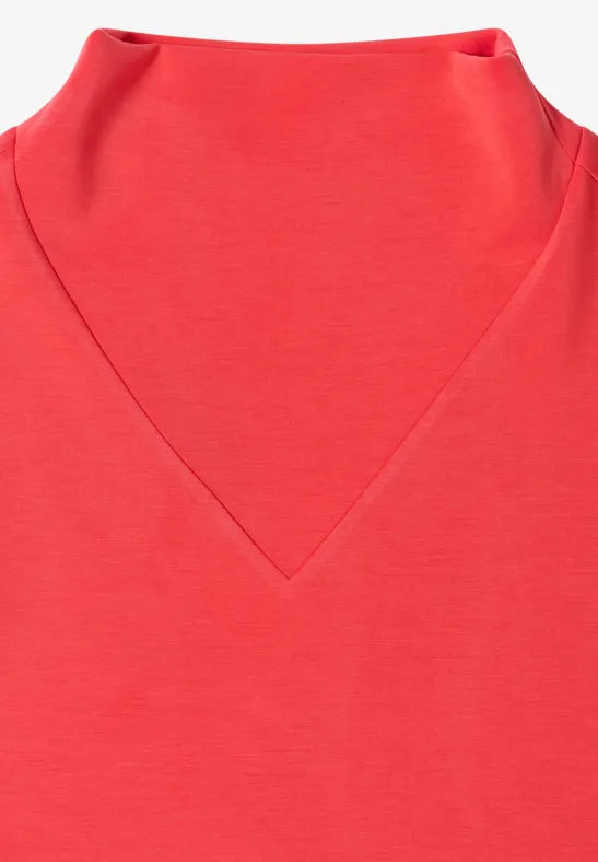 Cecil Soft Modal Sweatshirt with funnel neckline