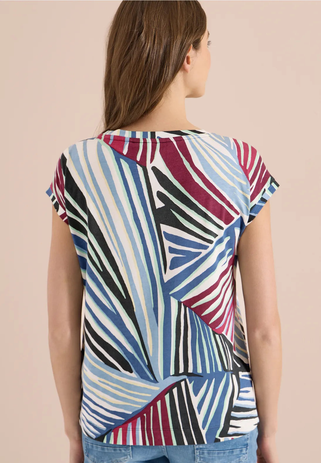 Cecil Cotton graphic print T Shirt 325281