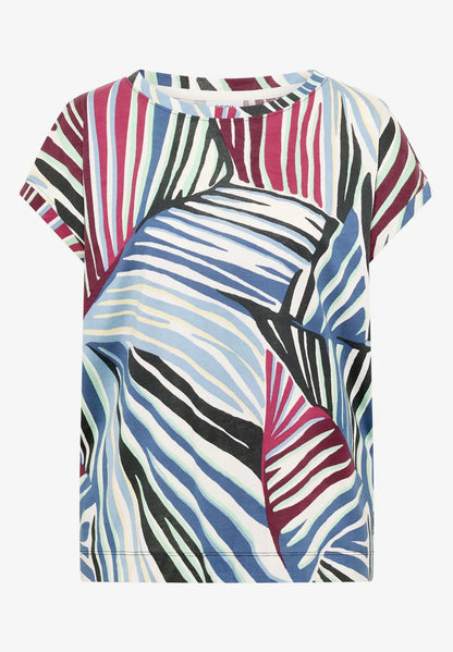 Cecil Cotton graphic print T Shirt 325281