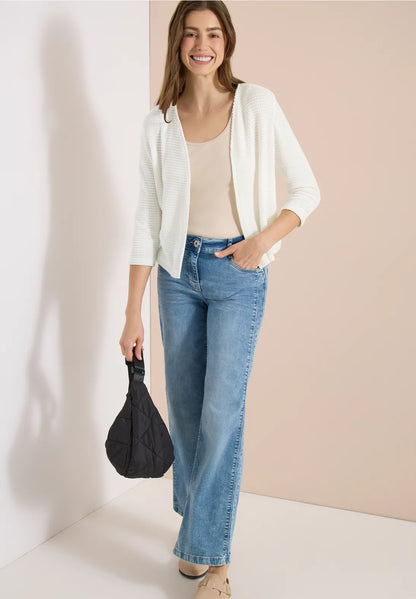 Cecil Edge to edge soft textured jacket 325362