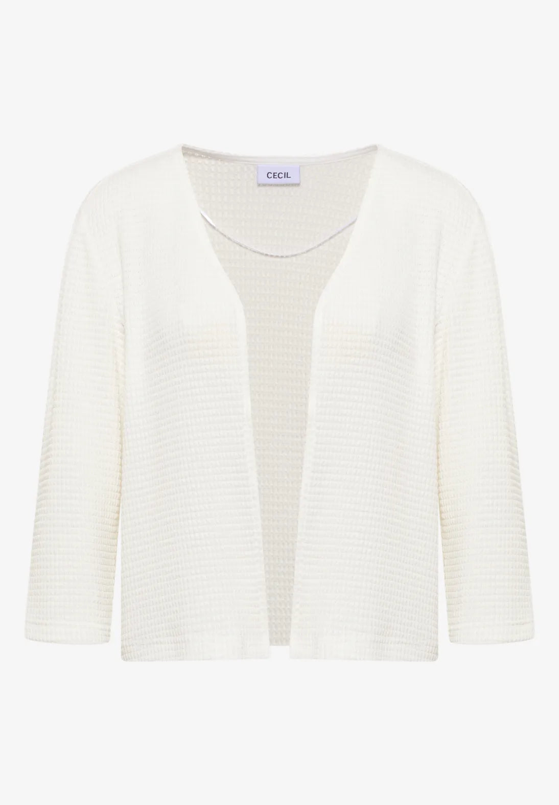 Cecil Edge to edge soft textured jacket 325362