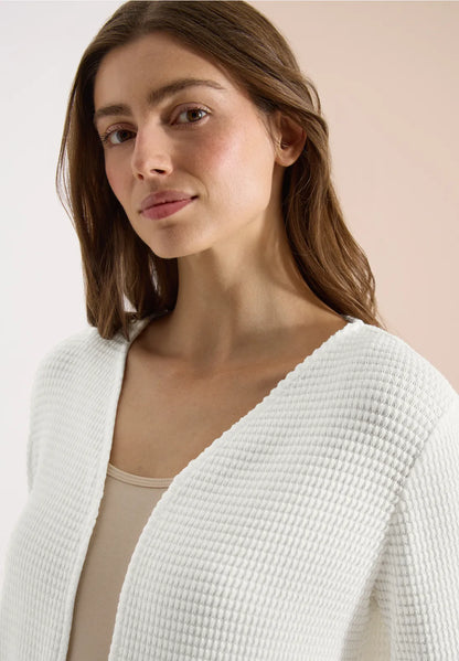 Cecil Edge to edge soft textured jacket 325362