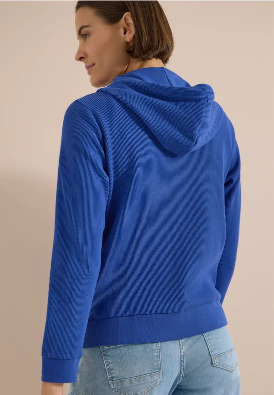Cecil Full Zip Hoody in Royal Blue 325643