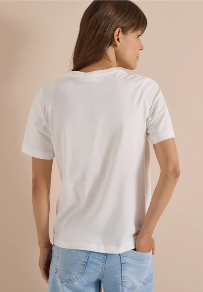Cecil cotton t shirt with print 325677