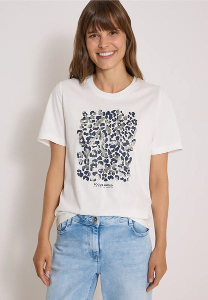 Cecil cotton t shirt with print 325677