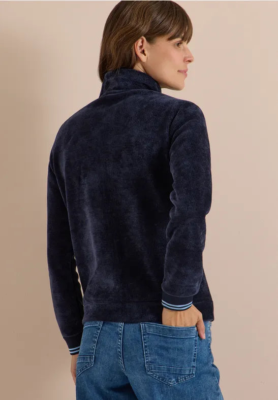 Cecil Lightweight corduroy jacket with stand-up collar 325861