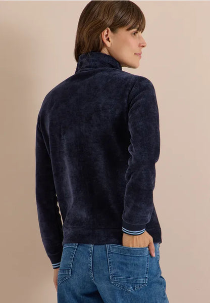 Cecil Lightweight corduroy jacket with stand-up collar 325861