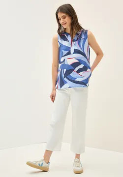 Cecil Print Sleeveless blouse 345825