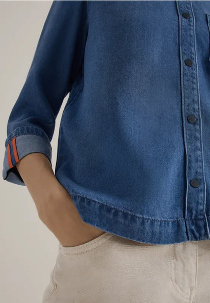 Cecil blue denim shirt 346361