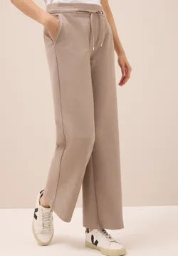 Cecil STRAIGHT CREPE HOSE - Pantaloni - blau/blu scuro Cecil STRAIGHT CREPE HOSE - Pantaloni - blau/blu scuro