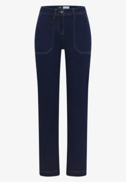 Cecil Dark Denim High Waist Bootcut Jeans 30&quot; leg length 380035