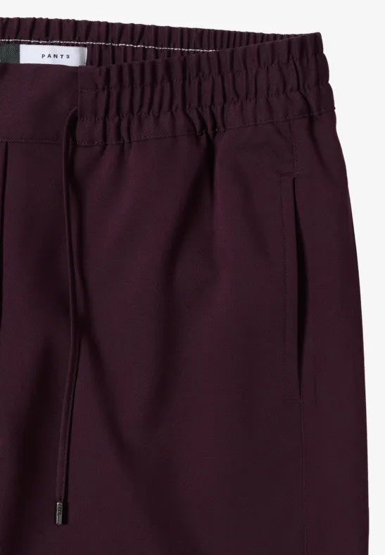 Cecil Relaxed trousers in Eggplant red   30&quot; leg 380093