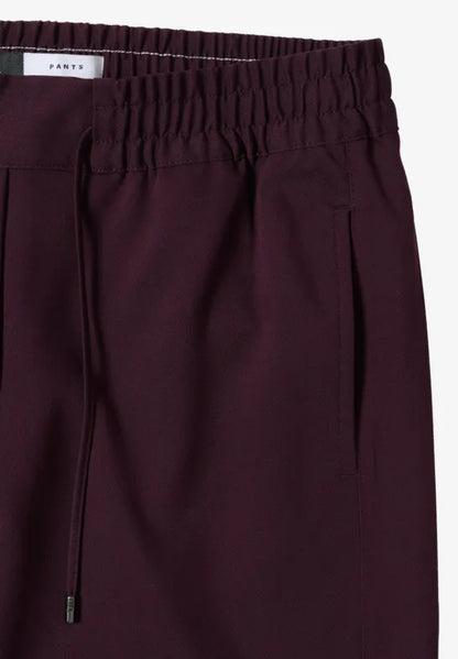 Cecil Relaxed trousers in Eggplant red   30&quot; leg 380093