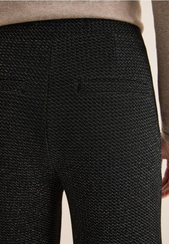 Cecil Crop trouser with Lurex. 26&quot; leg 380167