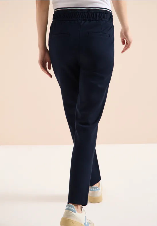 Cecil Tracey slim leg trousers in a casual fit 380806