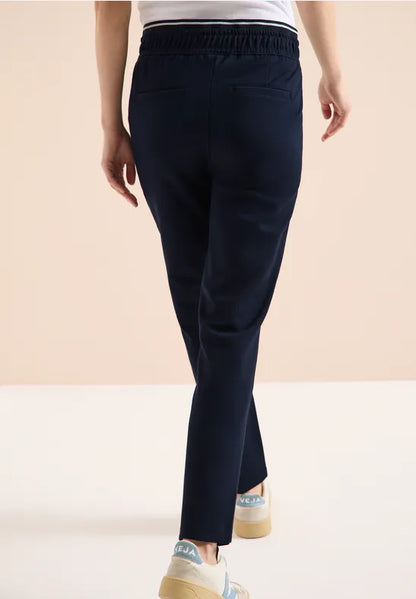 Cecil Tracey slim leg trousers in a casual fit 380806